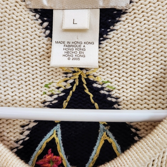 Susan Bristol Beaded Embroidered Swimsuits Blk/Wht Cottagecore Whimsicore Large. - Picture 5 of 12